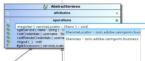 UML4AS - UML for ActionScript and Flex -  Content Assist